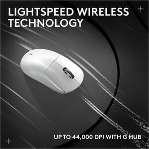 Mouse gamer Logitech G Pro X Superlight 2 910-006636 32000 dpi, 5 botones, blanco