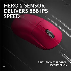 Mouse gamer Logitech 910-006795 G Pro X Superlight 2, inalámbrico, 32000 dpi