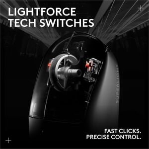 Mouse gamer Logitech 910-006795 G Pro X Superlight 2, inalámbrico, 32000 dpi