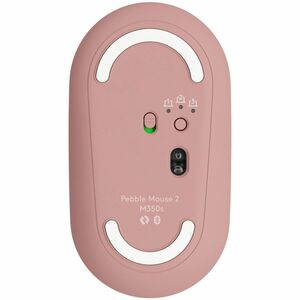 Mouse Logitech Pebble M350S 910-007048 Bluetooth, 4000 dpi, rosado