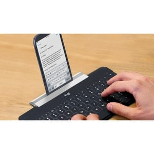 Teclado Logitech Keys-To-Go 920-006701 Bluetooth inalámbrico negro