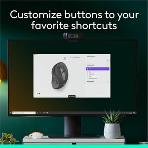 Mouse Logitech Signature M650 910-006250 Bluetooth/USB, 5 botones, 2000 dpi