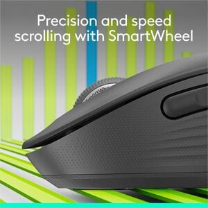Mouse Logitech Signature M650 910-006250 Bluetooth/USB, 5 botones, 2000 dpi