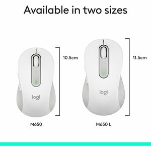 Mouse Logitech Signature M650 910-006252 inalámbrico, 2000 dpi, 5 botones