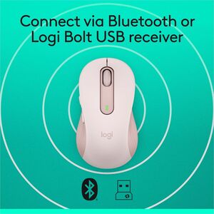 Mouse Logitech Signature M650 910-006251 inalámbrico, 2000 dpi, 5 botones
