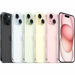 Smartphone Apple iPhone 15 MTP03BE/A 128GB negro