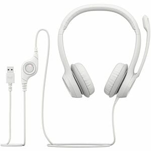 Diadema Logitech 981-001285 H390 USB estéreo micrófono con cancelación