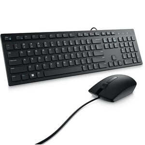 Combo teclado y mouse Dell 580-AKKW KM300C USB, cableado, QWERTY