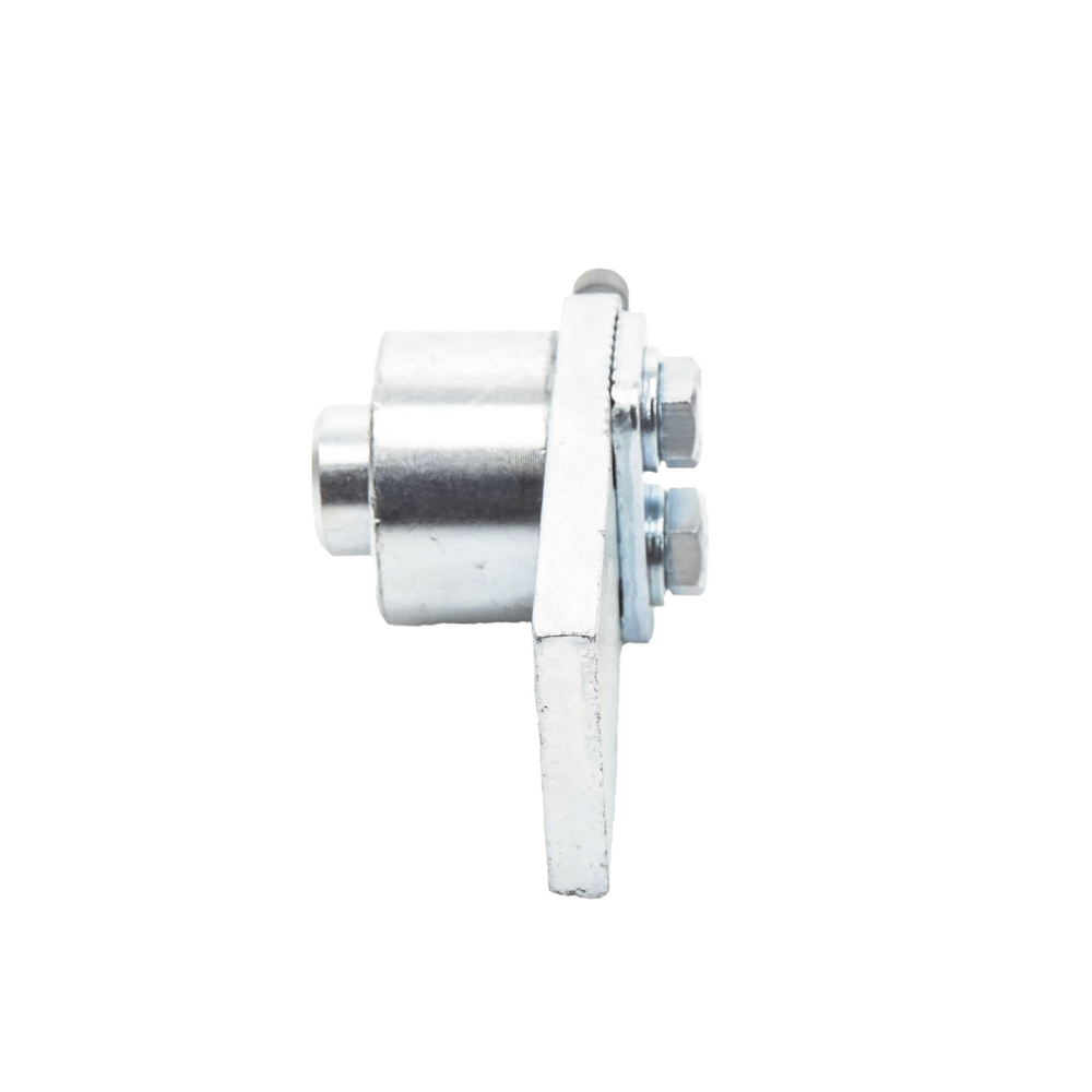 (85M) - Bisagra superior ajustable mediana / Para puertas de hasta 990 lb (450 kg) por par/ Para soldar / 2-11/16" de diámetro / Galvanizada