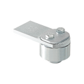 (85M) - Bisagra superior ajustable mediana / Para puertas de hasta 990 lb (450 kg) por par/ Para soldar / 2-11/16" de diámetro / Galvanizada