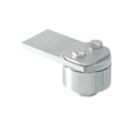 (85G) - Bisagra superior ajustable grande / Para puertas de hasta 1400 lb (650 kg) por par / Para soldar / 2-11/16" de diámetro / Galvanizada