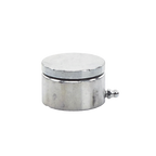 (87G) - Bisagra inferior con cojinete de empuje / Para puertas batientes / Hasta 1400 lb (650 kg) por par / Galvanizada / Para Soldar / 2-11/16" de diámetro