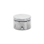 (87G) - Bisagra inferior con cojinete de empuje / Para puertas batientes / Hasta 1400 lb (650 kg) por par / Galvanizada / Para Soldar / 2-11/16" de diámetro