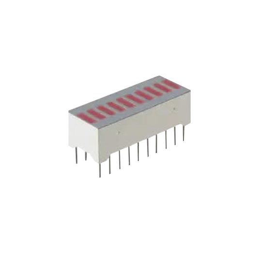 Barra Gráfica de 10 segmentos LED Rojos tipo LTA-1000