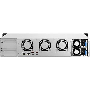 NAS Qnap TS-873AEU-RP-4G-US 8 bahías Ryzen V1500B 4 GB RAM 2.5 GbE