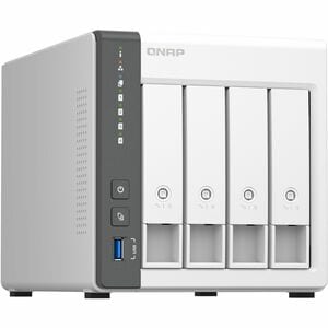 NAS Qnap TS-433-4G-US 4 bahías 4 GB RAM 2.5 GbE QTS 5.1.3