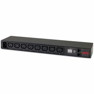 Unidad de distribución eléctrica Apc AP7821B con medición 1U 20A RJ-45