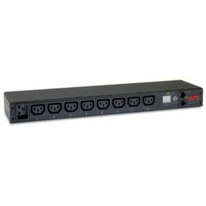 Unidad de distribución eléctrica Apc AP7821B con medición 1U 20A RJ-45