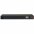 Unidad de distribución eléctrica Apc AP7821B con medición 1U 20A RJ-45