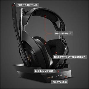 Auriculares Logitech Astro A50 inalámbricos Xbox/PC 20Hz-20kHz cancelación ruido