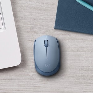 Mouse Logitech M170 910-006863 gris azulado, inalámbrico, 2.40GHz