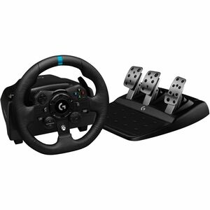 Volante Logitech G923, USB, con pedales, para Xbox y PC