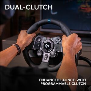 Volante Logitech G923 Racing Wheel and Pedals PS4 con pedal y timón