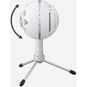 Micrófono Logitech Snowball iCE 988-000070 USB, condensador, cardioide