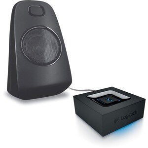 Adaptador de audio Logitech Bluetooth Audio Adapter, transmisor/receptor, negro