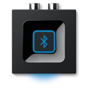 Adaptador de audio Logitech Bluetooth Audio Adapter, transmisor/receptor, negro