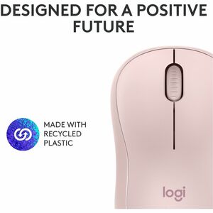 Mouse Logitech 910-007117 M240 Silent Travel, Bluetooth, inalámbrico, rosado