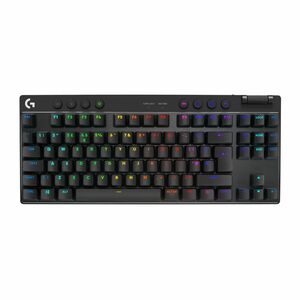 Teclado gaming Logitech G Pro X TKL 920-012127 inalámbrico, RGB, Bluetooth