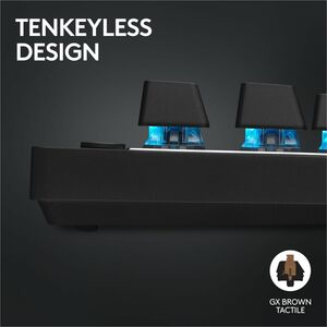 Teclado gaming Logitech G Pro X TKL 920-012127 inalámbrico, RGB, Bluetooth