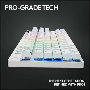 Teclado gaming Logitech 920-012143 Pro X TKL inalámbrico RGB mecánico