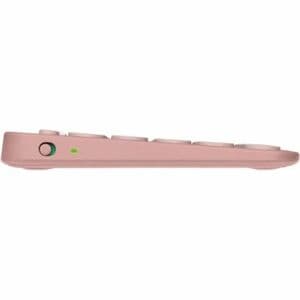Teclado Logitech Pebble Keys 2 K380s inalámbrico Bluetooth español rosa