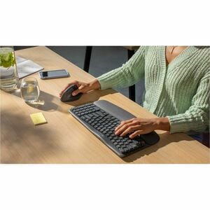 Teclado Logitech Wave Keys 920-012278 inalámbrico Bluetooth usb español