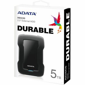 Disco duro externo Adata HD330 5TB USB 3.2 Gen 1 cifrado AES 256 bits