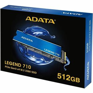 Unidad SSD Adata Legend 710 512GB M.2 NVMe PCIe 3.0, 2400MB/s