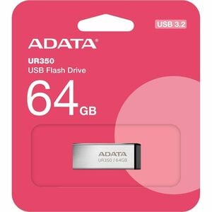 Memoria USB Adata Technology UR350 64GB USB 3.2 negro
