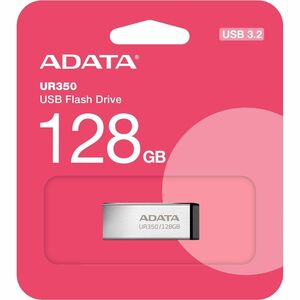 Memoria USB Adata UR350 UR350-128G-RSR/BK 128 GB, USB 3.2, robusta