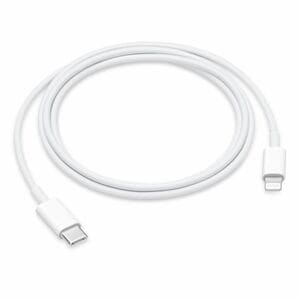 Cable Apple MUQ93AM/A USB-C a Lightning, 1 m, blanco