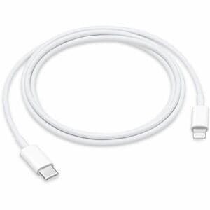 Cable Apple MUQ93AM/A USB-C a Lightning, 1 m, blanco