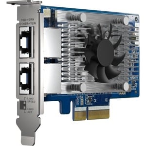 Tarjeta de red Qnap QXG-10G2T-X710, 10GbE, PCIe 3.0 x4, 2 puertos
