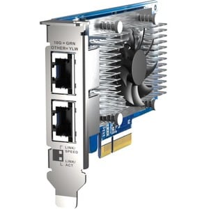 Tarjeta de red Qnap QXG-10G2T-X710, 10GbE, PCIe 3.0 x4, 2 puertos