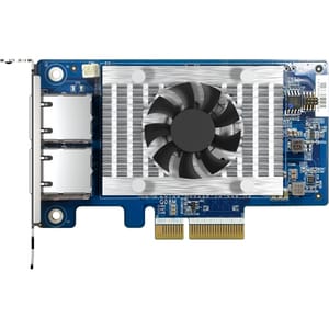 Tarjeta de red Qnap QXG-10G2T-X710, 10GbE, PCIe 3.0 x4, 2 puertos