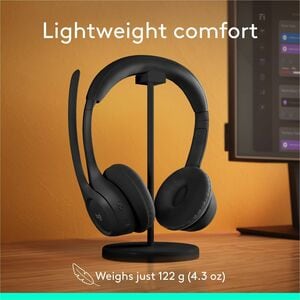 Audífonos Logitech Zone 300 981-001406 inalámbricos Bluetooth con micrófono