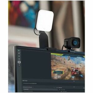 Luz de video Logitech Litra Glow soporte para monitor