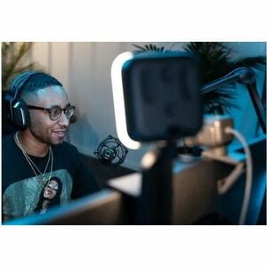 Luz de video Logitech Litra Glow soporte para monitor