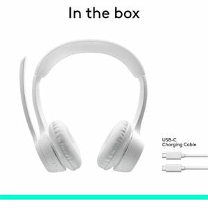 Auriculares Logitech Zone 300, inalámbricos, Bluetooth, micrófono con cancelación