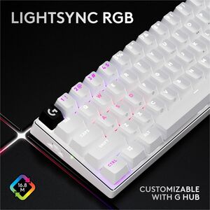 Teclado Logitech G Pro X 60 920-011921 USB, Bluetooth y RGB